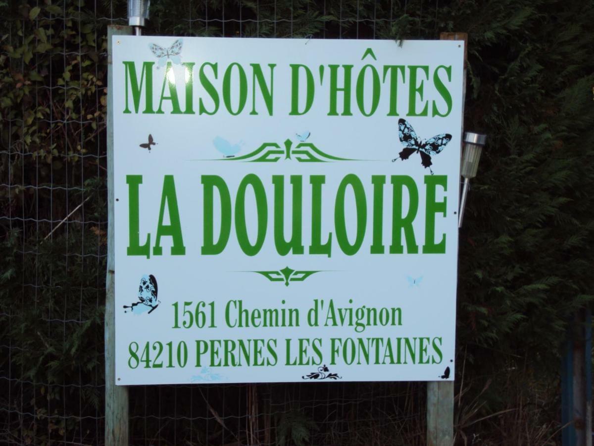 B&B La Douloire Pernes-les-Fontaines Extérieur photo
